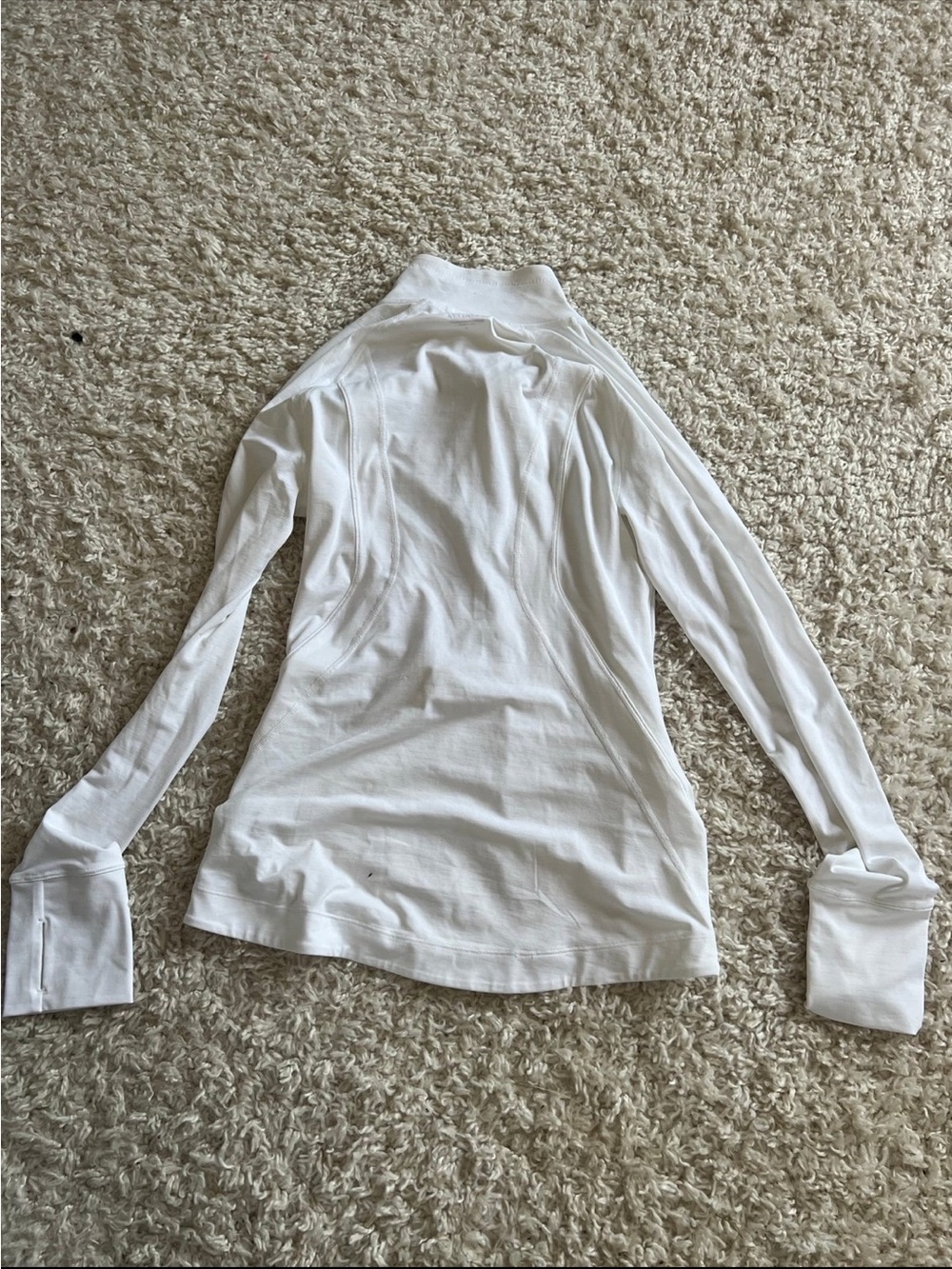 Athleta White Full-Zip Performance Jacket - Picture 2 of 2